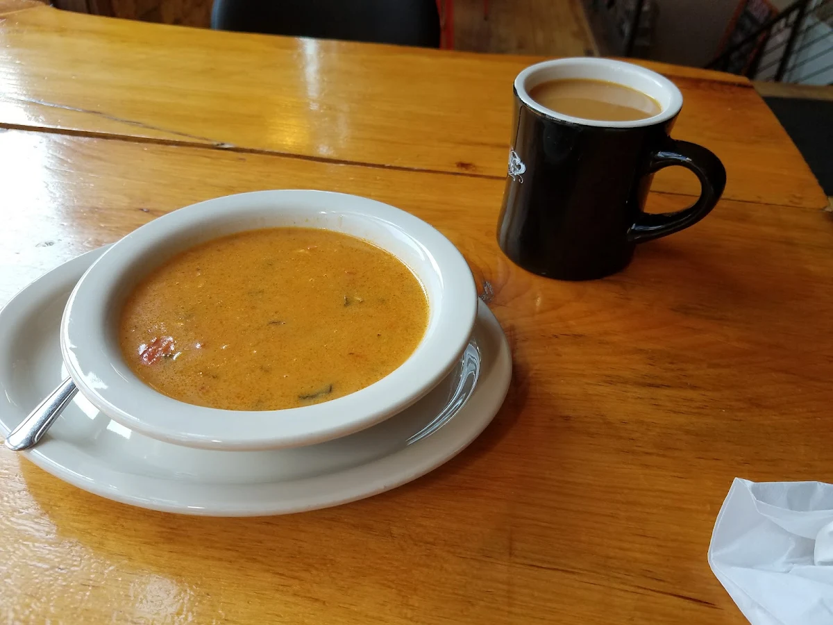 Soup & a Potato Roll