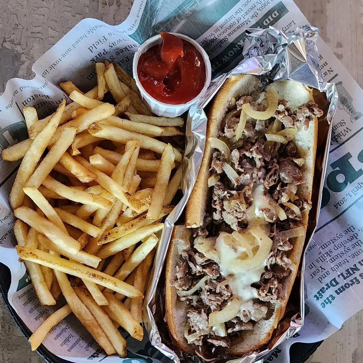 Cheese Steak Sub