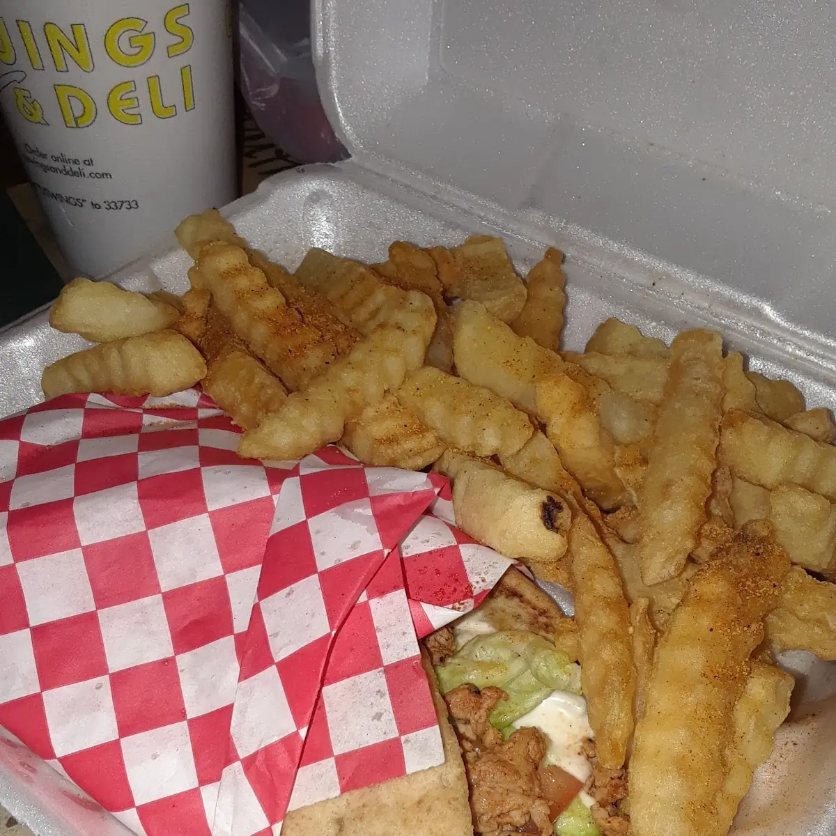 Chicken Gyro Combo