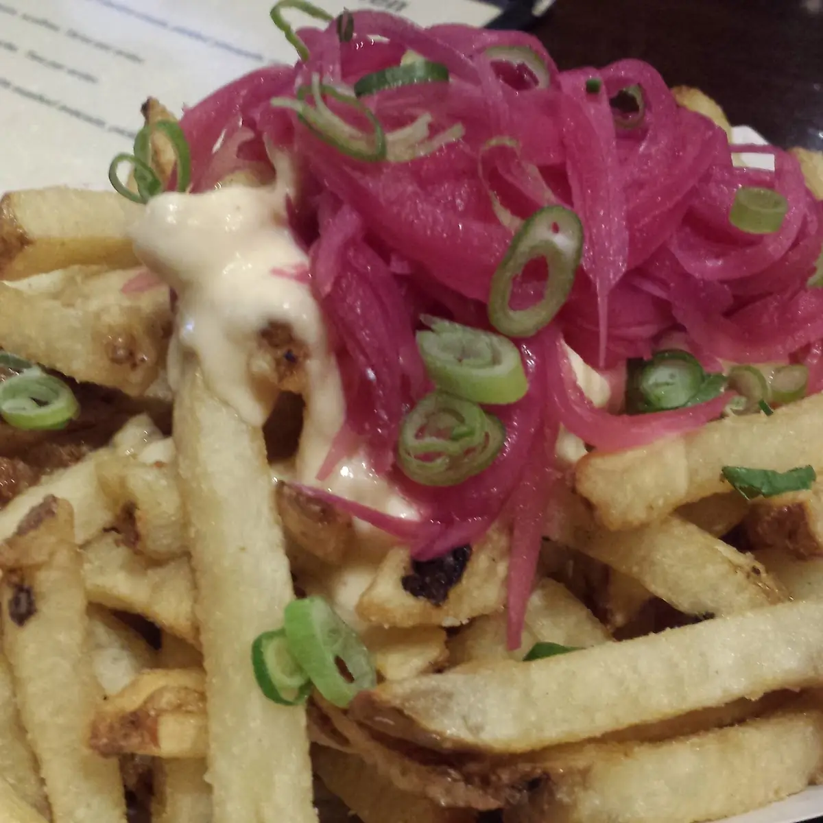 Fries with Cheese Sauce