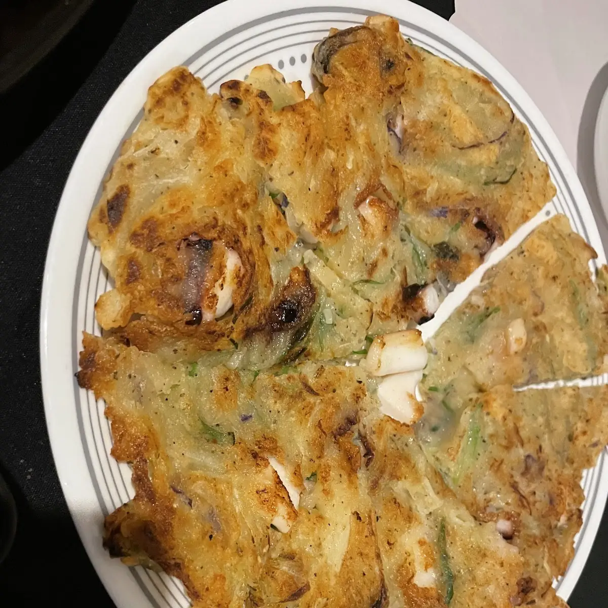 Seafood Scallion Pancake