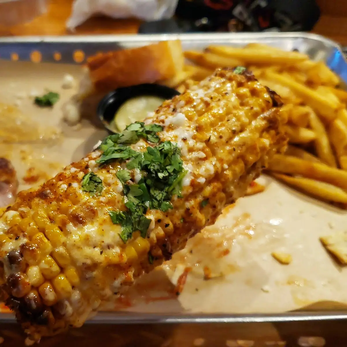 Roasted Street Corn