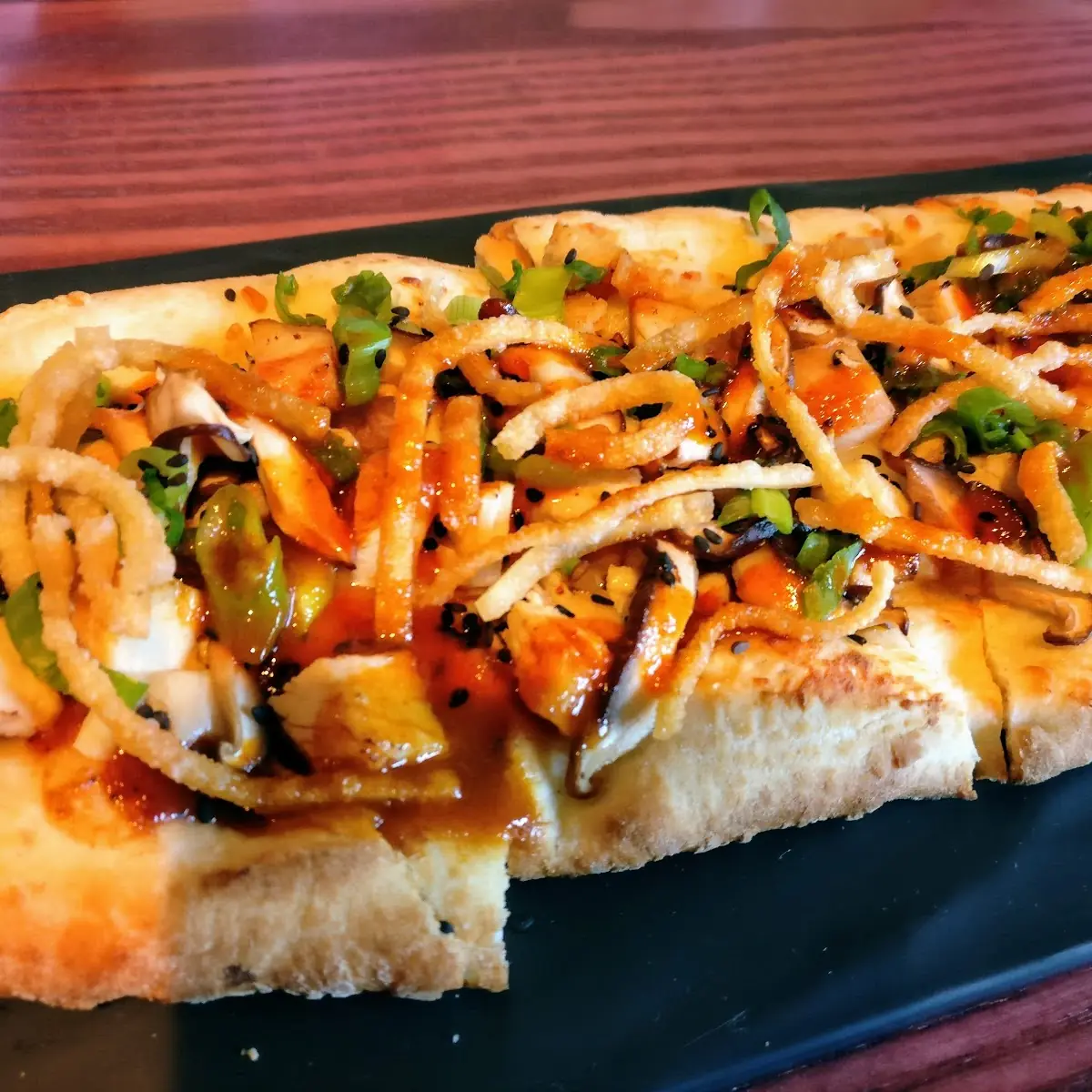 Asian Chicken Flatbread