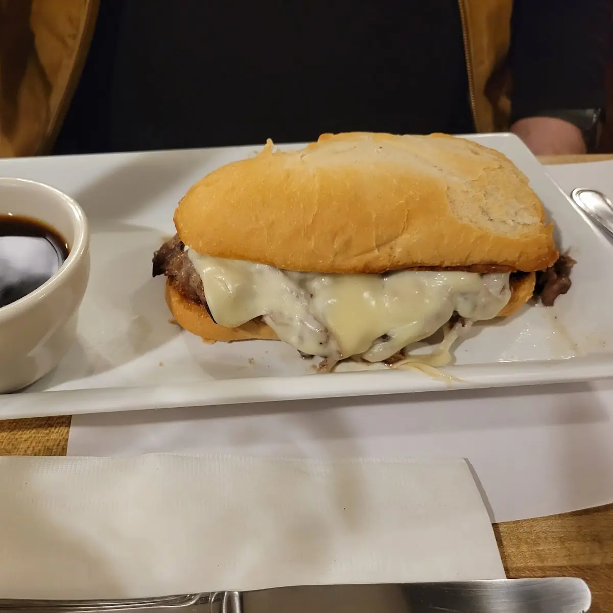 Prime Rib French Dip Sandwich