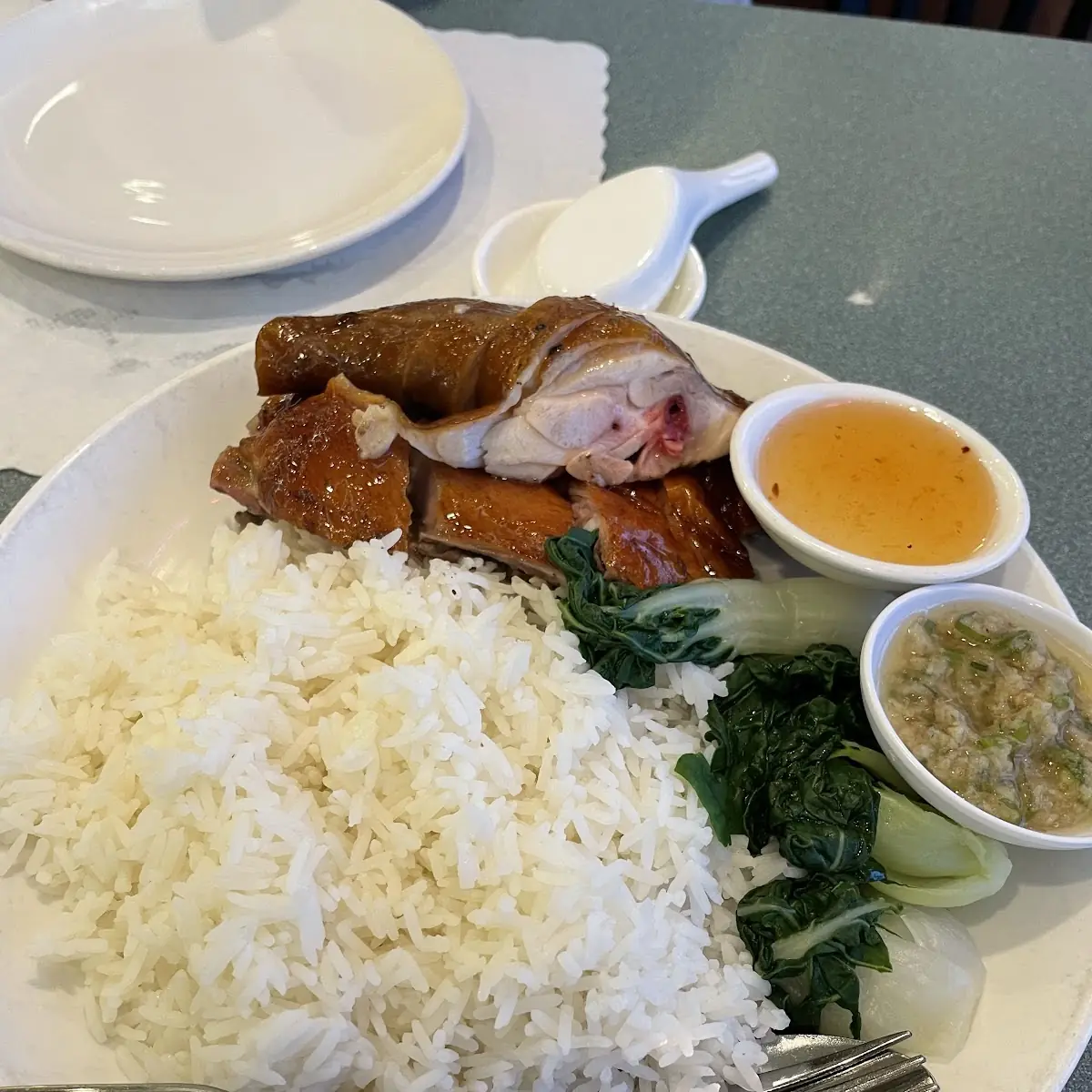 Duck and Soy Chicken Rice