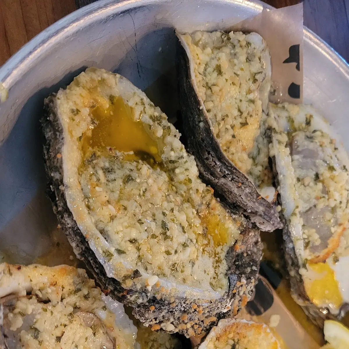 Charbroiled Oysters