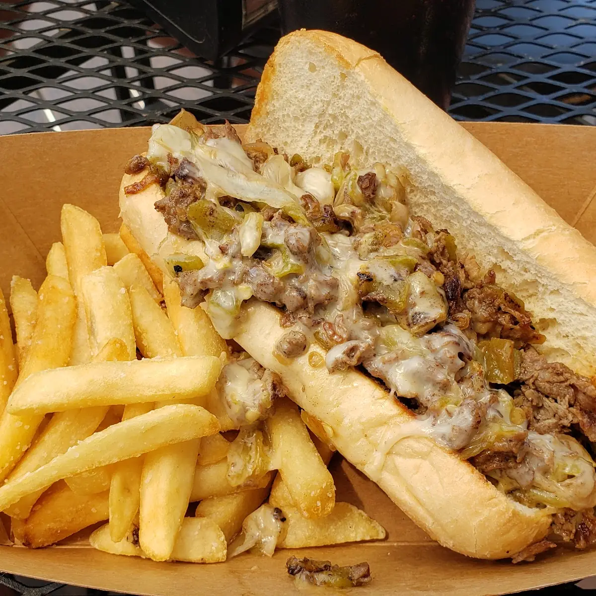 Philly Cheese Steak Sandwich
