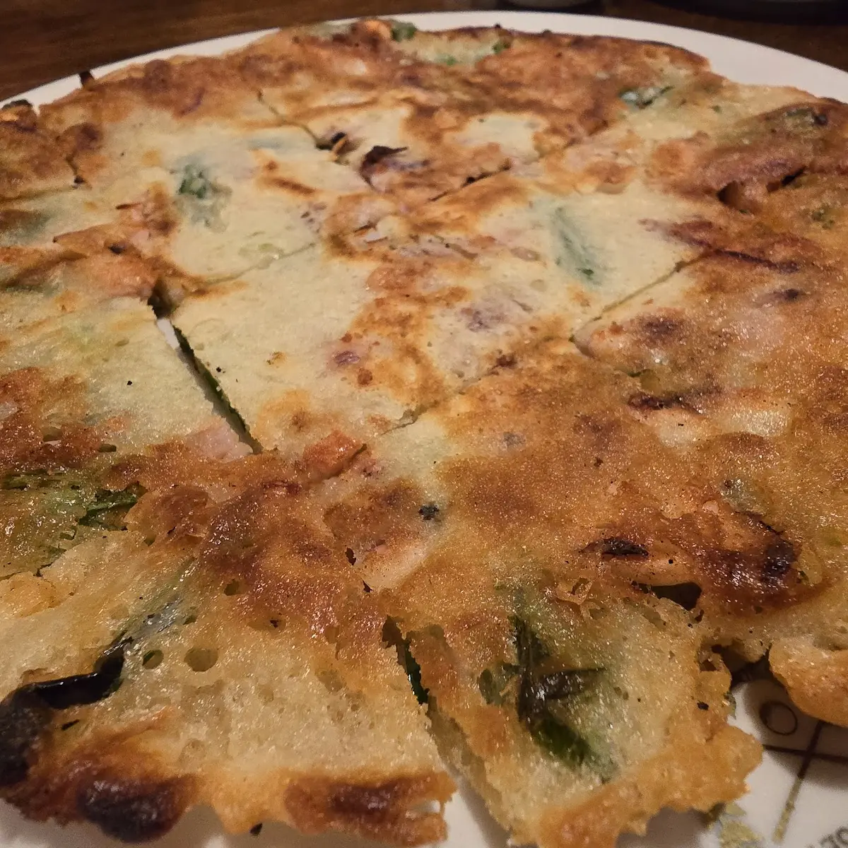 Seafood Kimchi Pancake