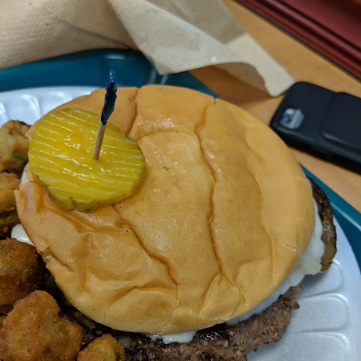 Swiss Mushroom Burger