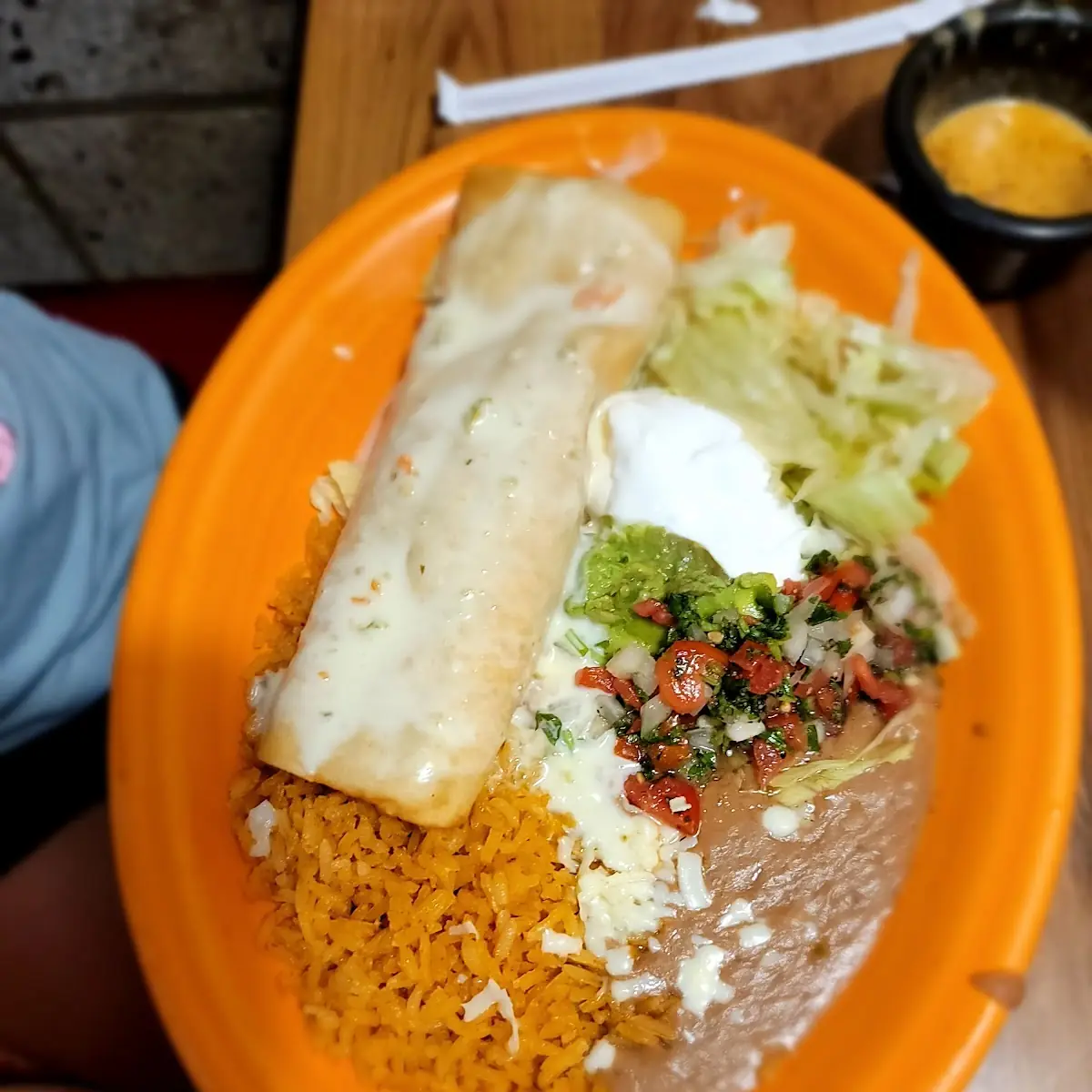 Chimichanga Dinner