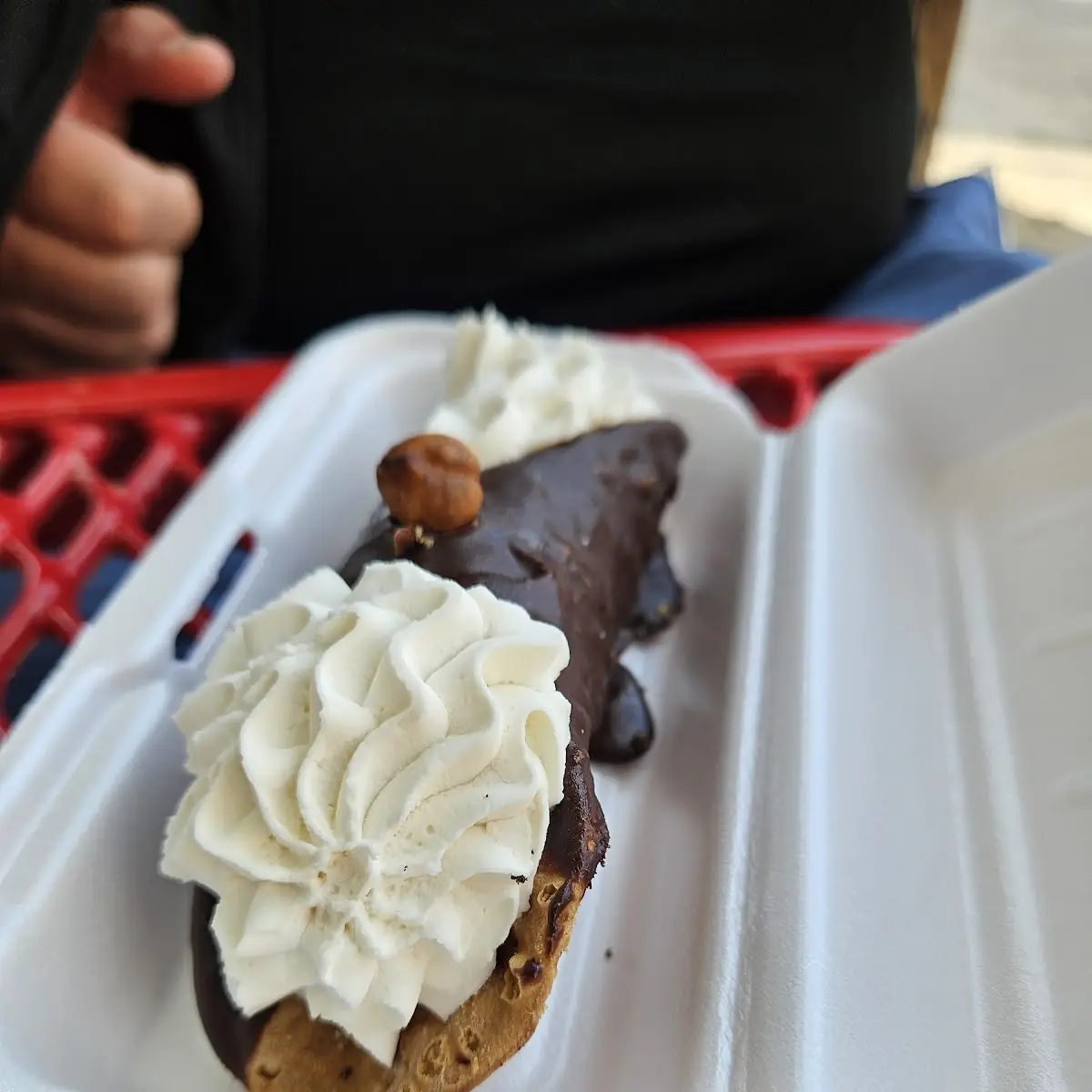 Chocolate Hazelnut Cannoli