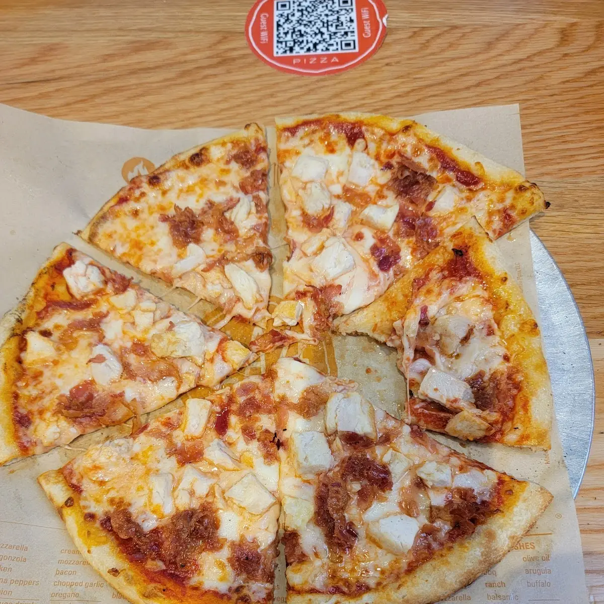 Chicken Bacon Pizza