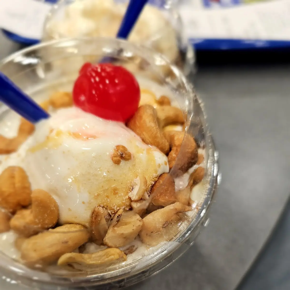 Caramel Cashew Sundae