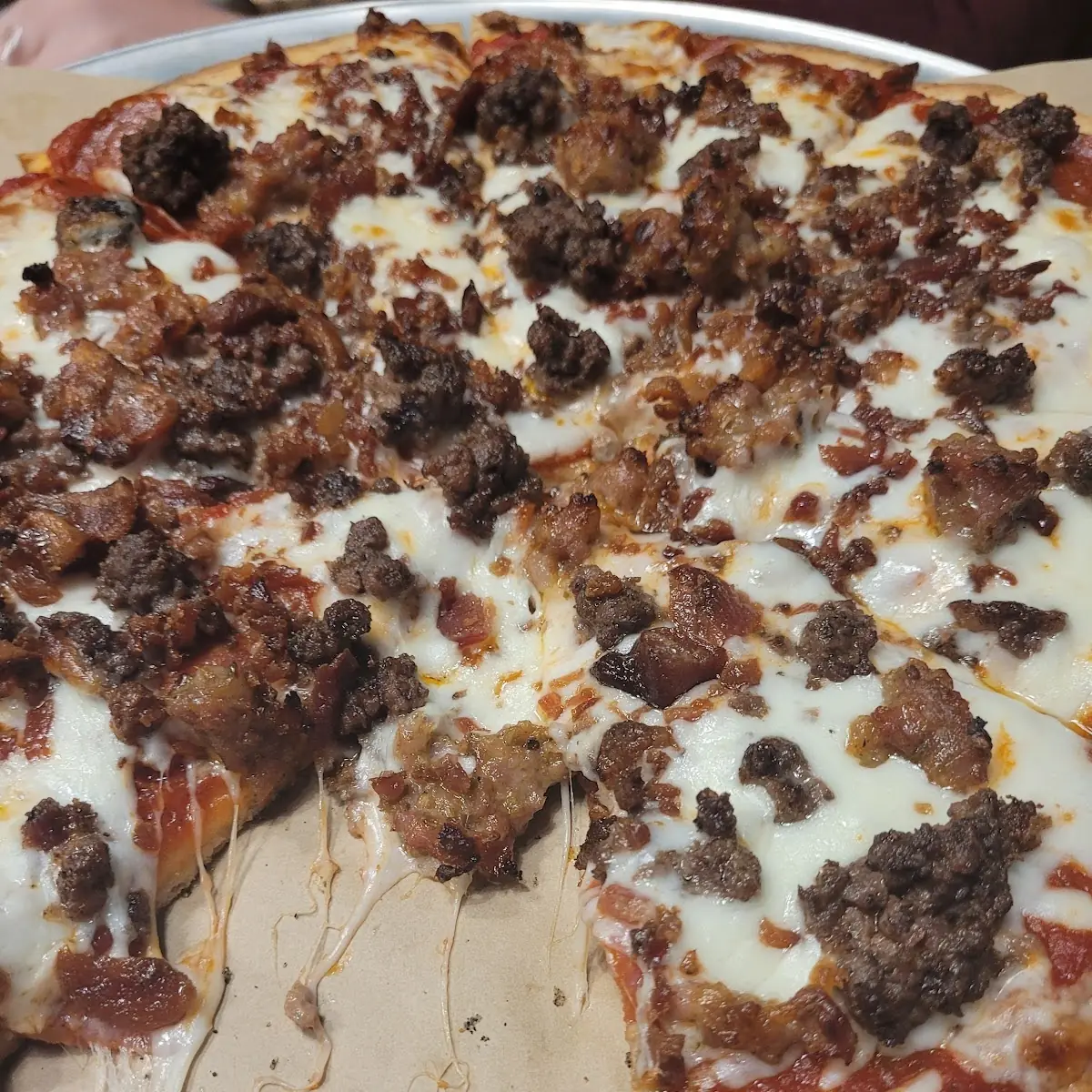 Gluten-Free Meats Pizza