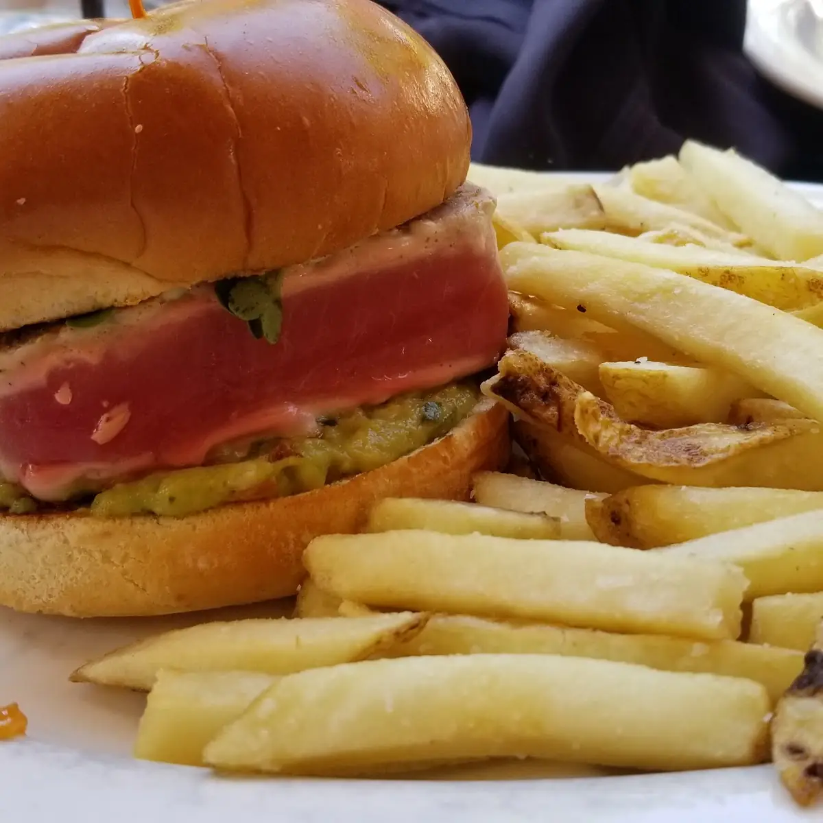 Ahi Tuna Burger