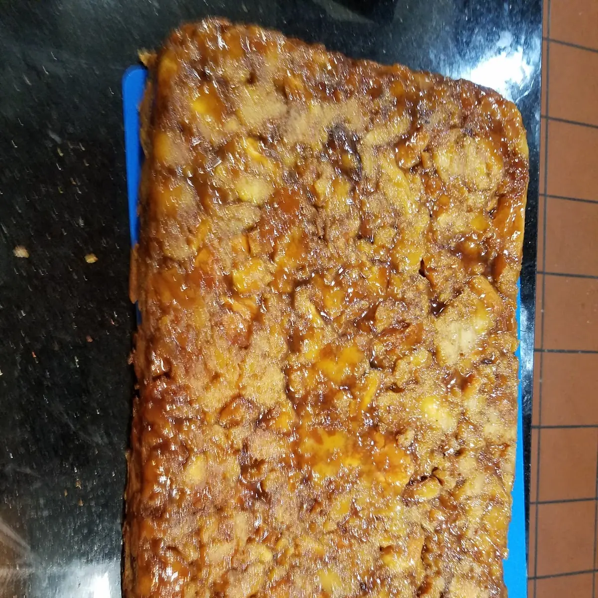 Full Pan Bread Pudding Wow