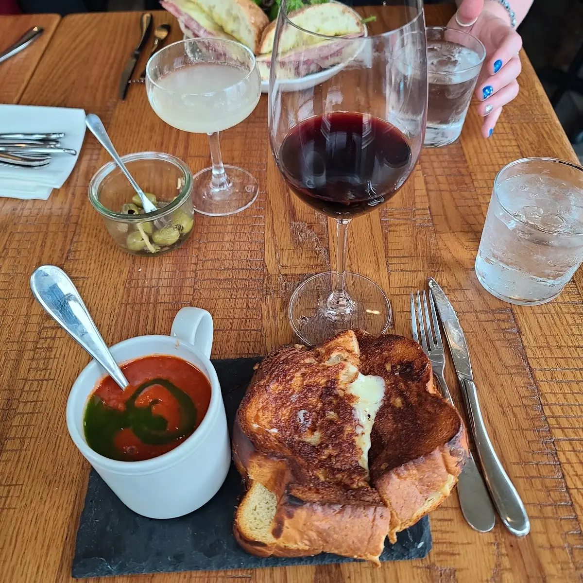 Tomato Soup and Grilled Cheese