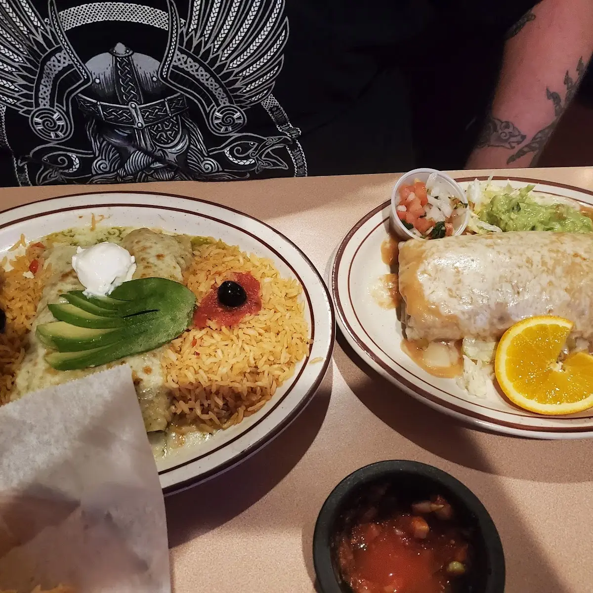 Chicken Enchiladas Suizas