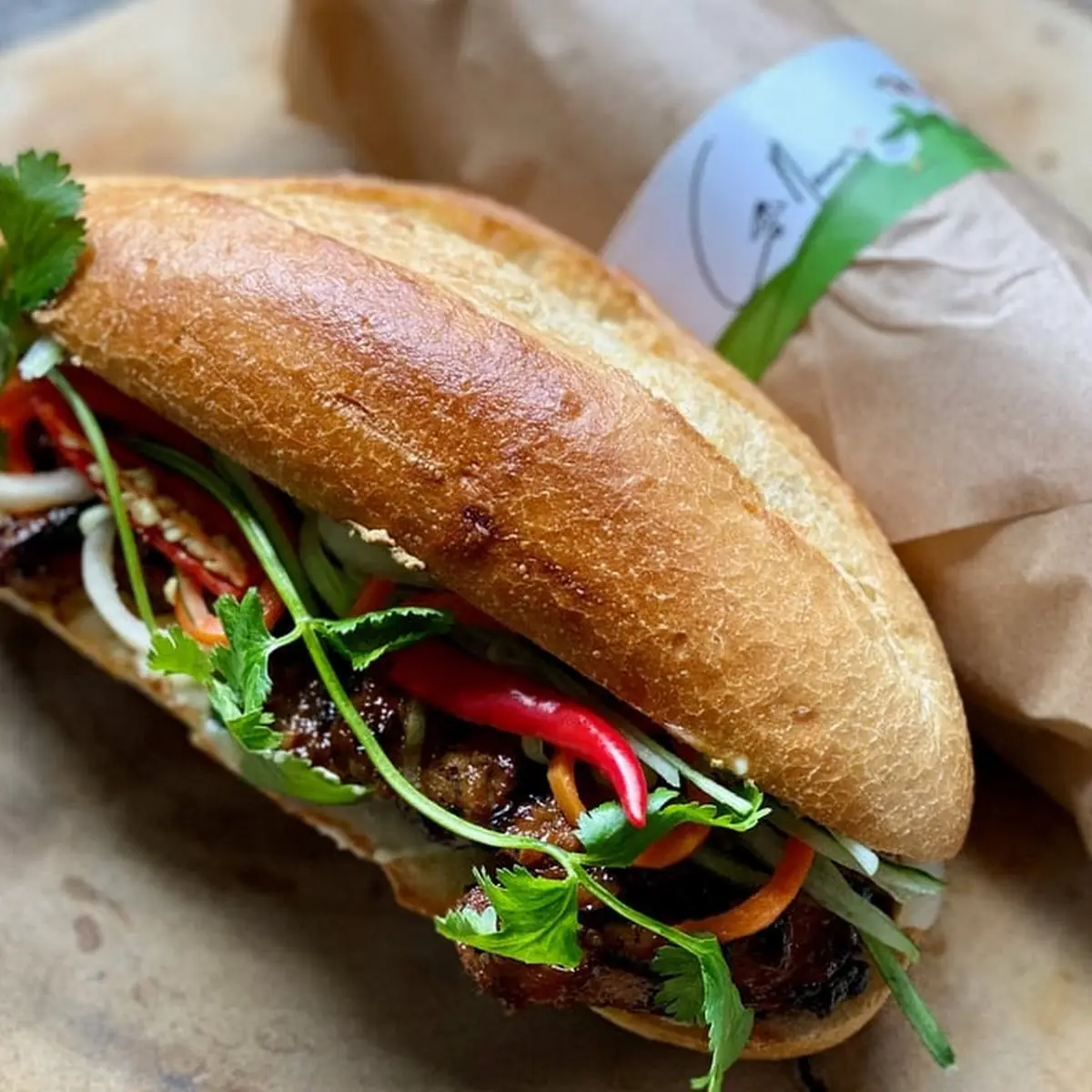 Banh MI-Philly Cheese Steak
