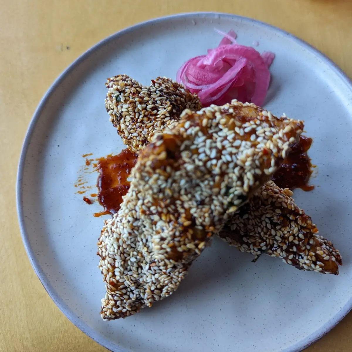 Sesame Crusted Chili Ribs