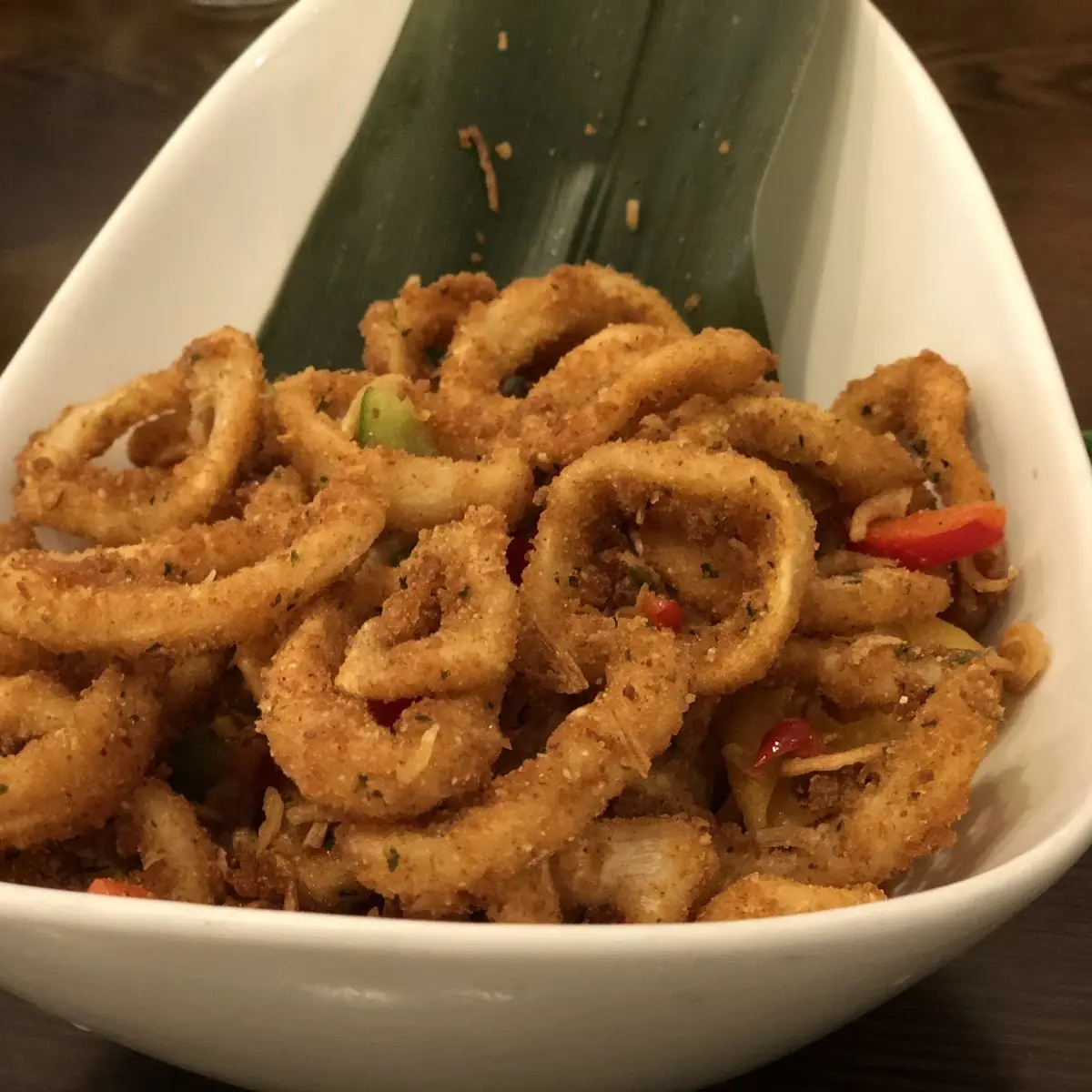 Crispy Calamari Ring in Five Spice Flavor