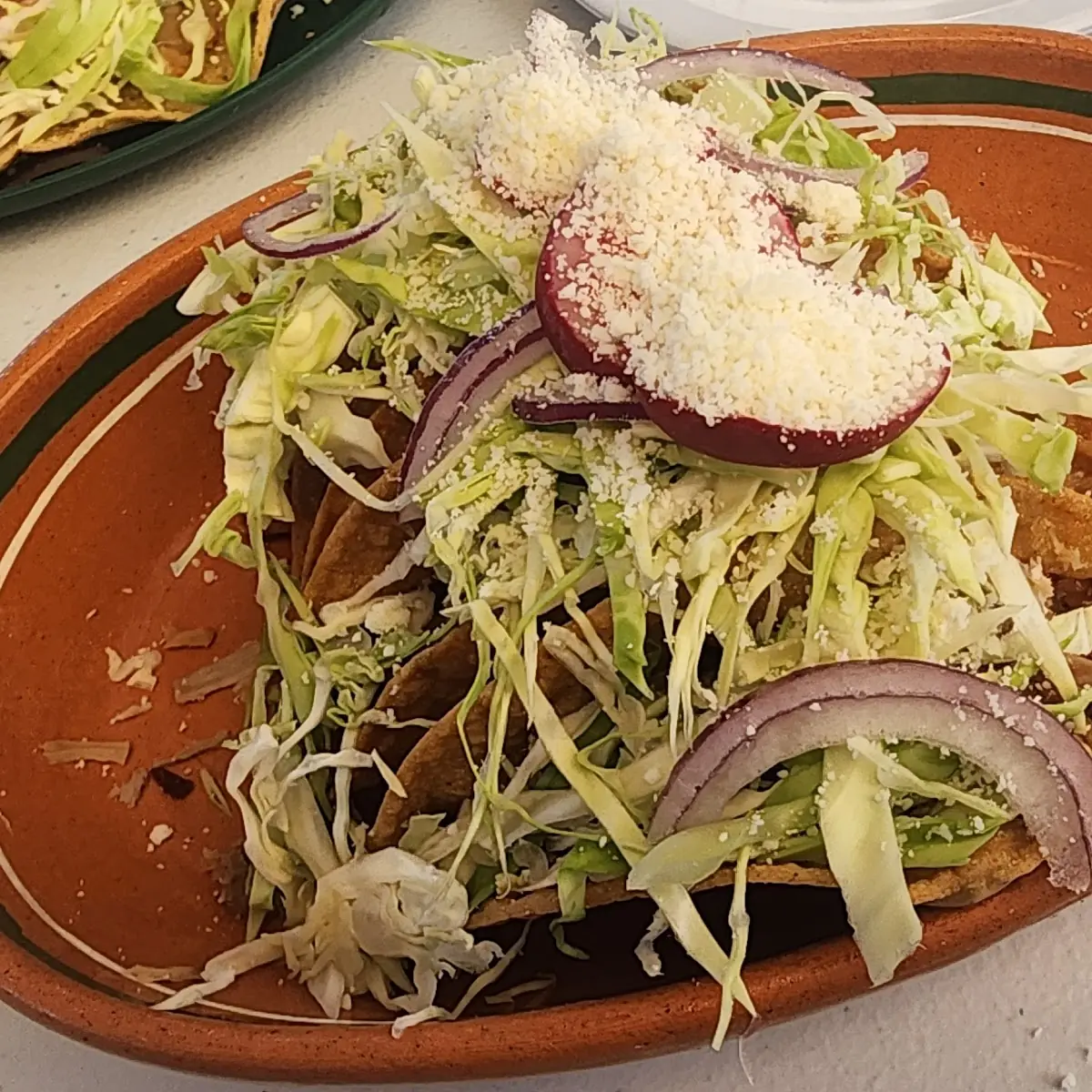 Orden de Tacos Dorados de Papa