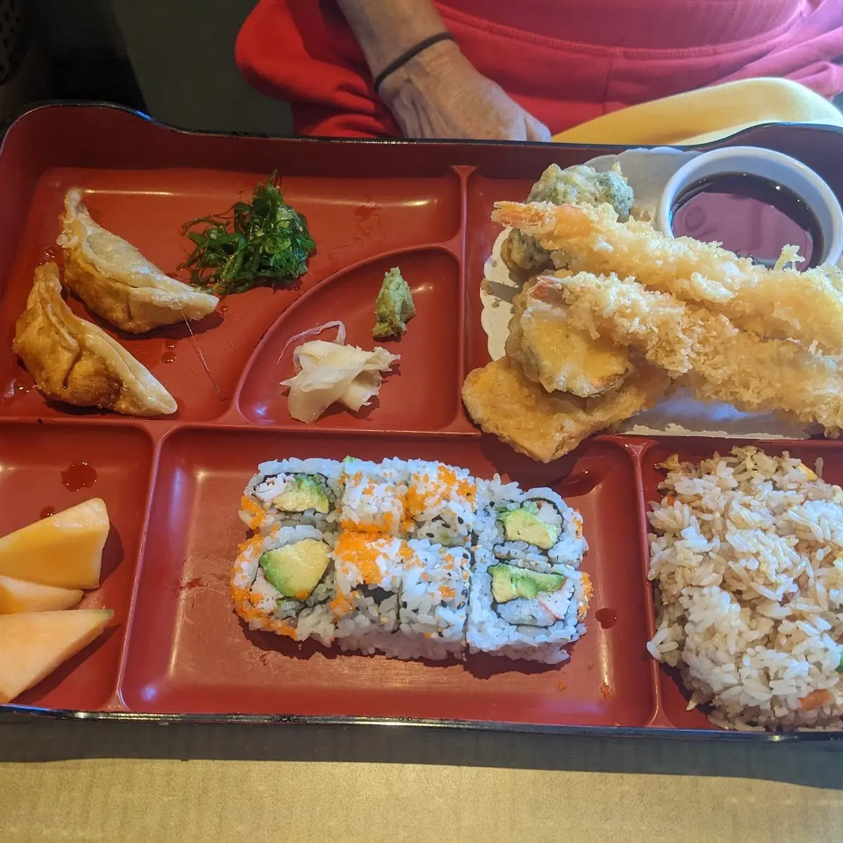 Shrimp Tempura Lunch Bento Box