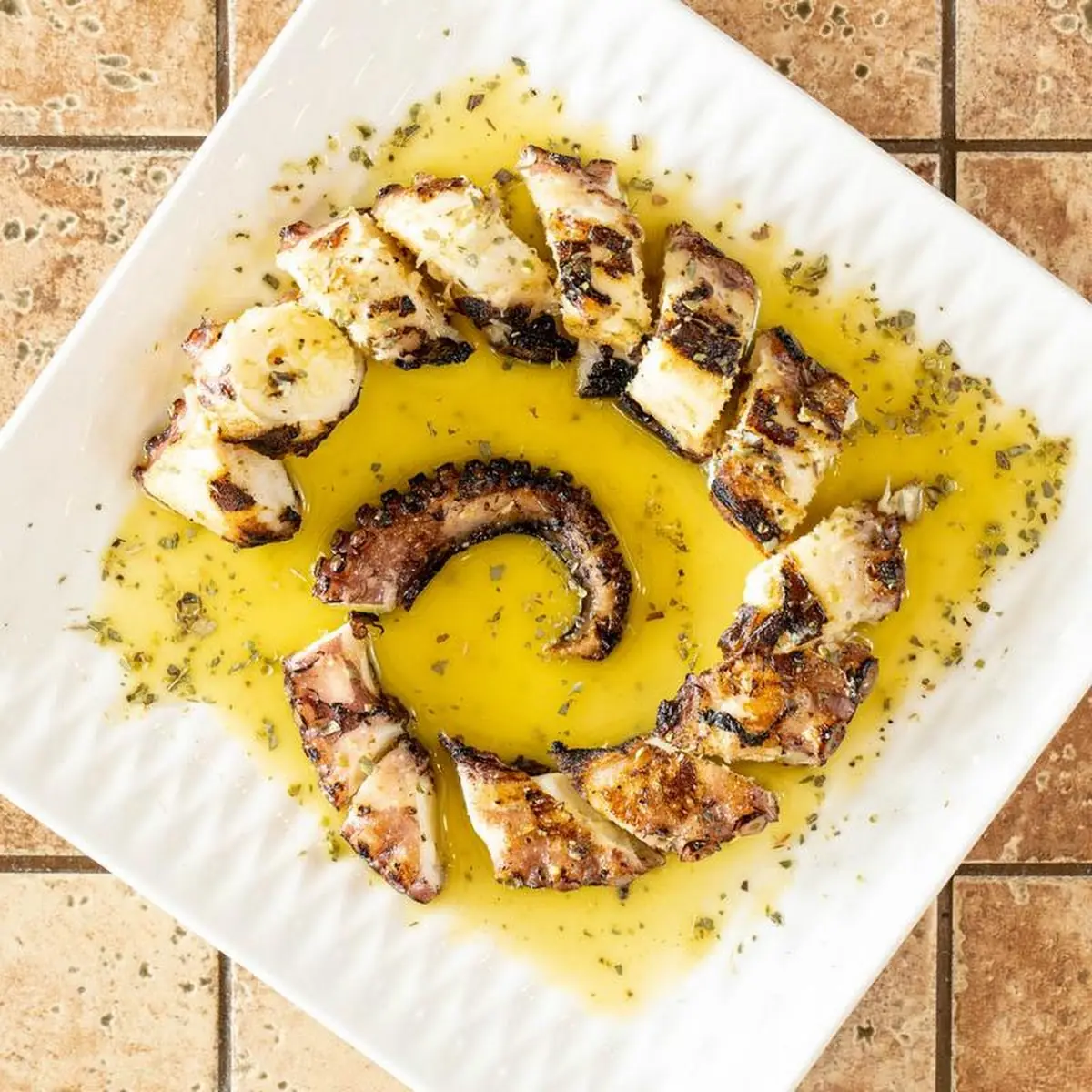 Grilled Octopus My Favorite