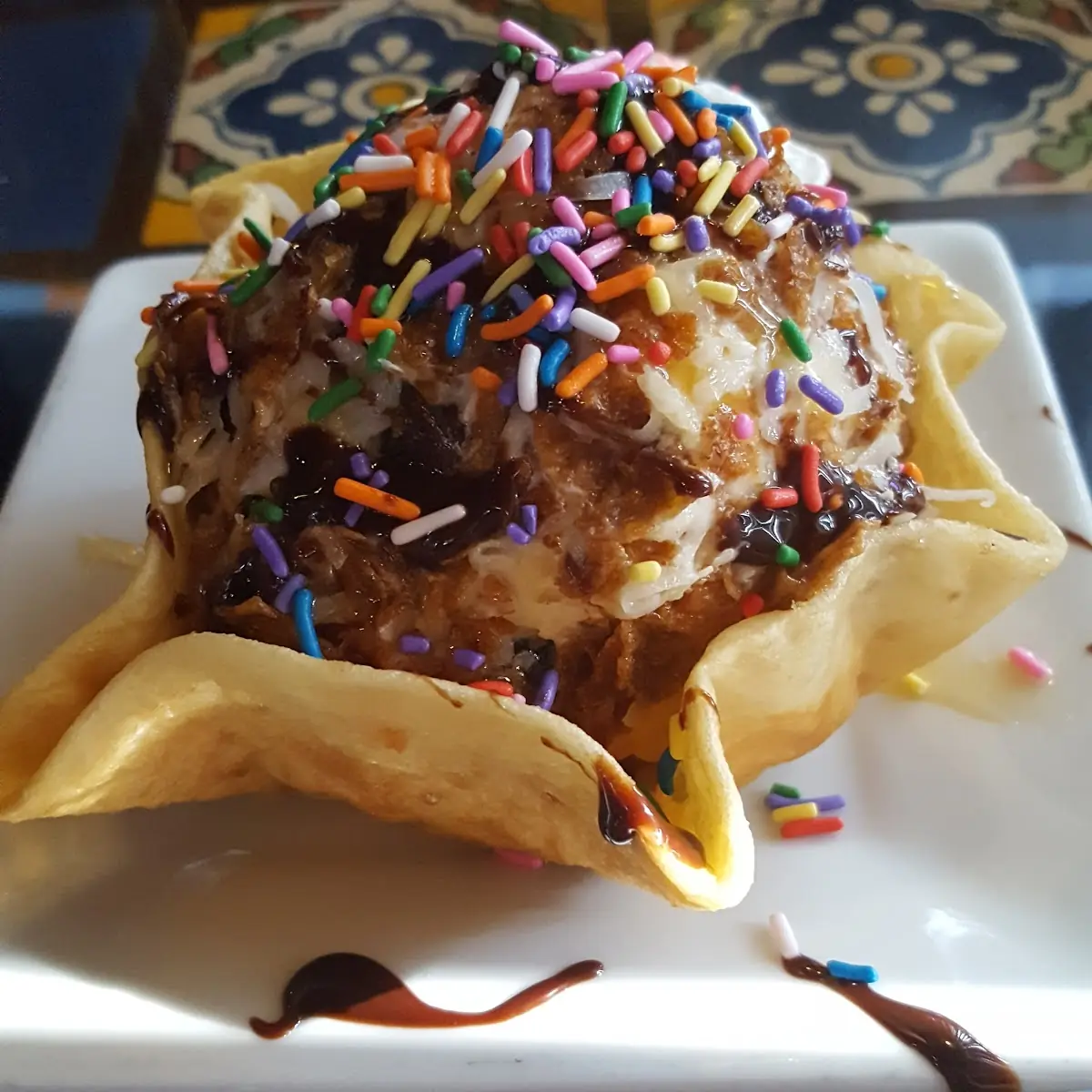 Deep-Fried Ice Cream