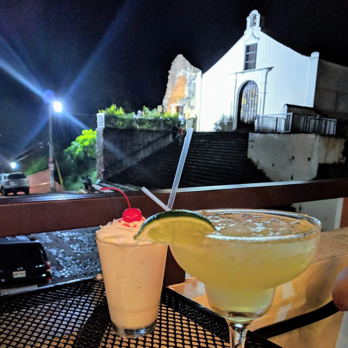 Traditional Margarita and Piña Colada