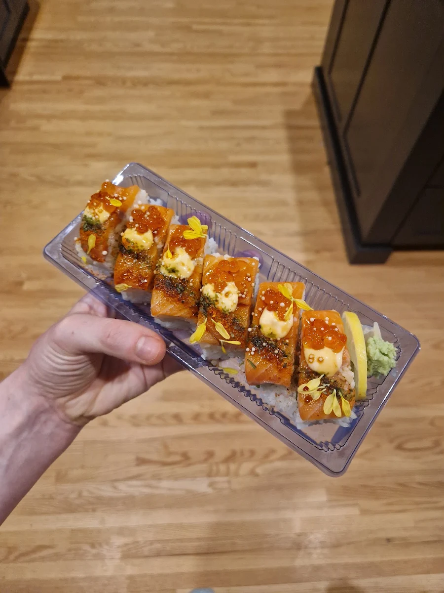 Salmon Pressed Sushi