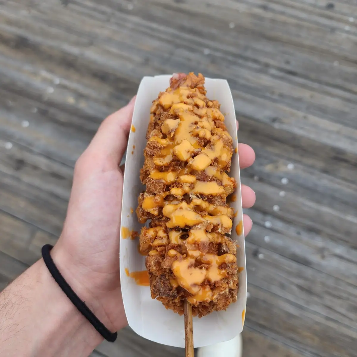 Crispy Potato Korean Corn Dog
