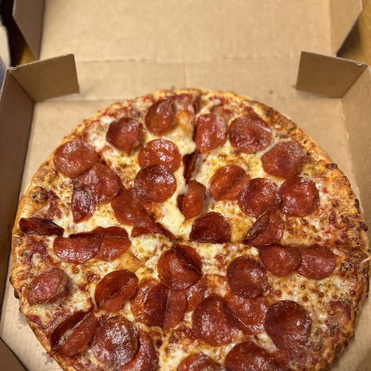 Extra Pepperoni Pizza