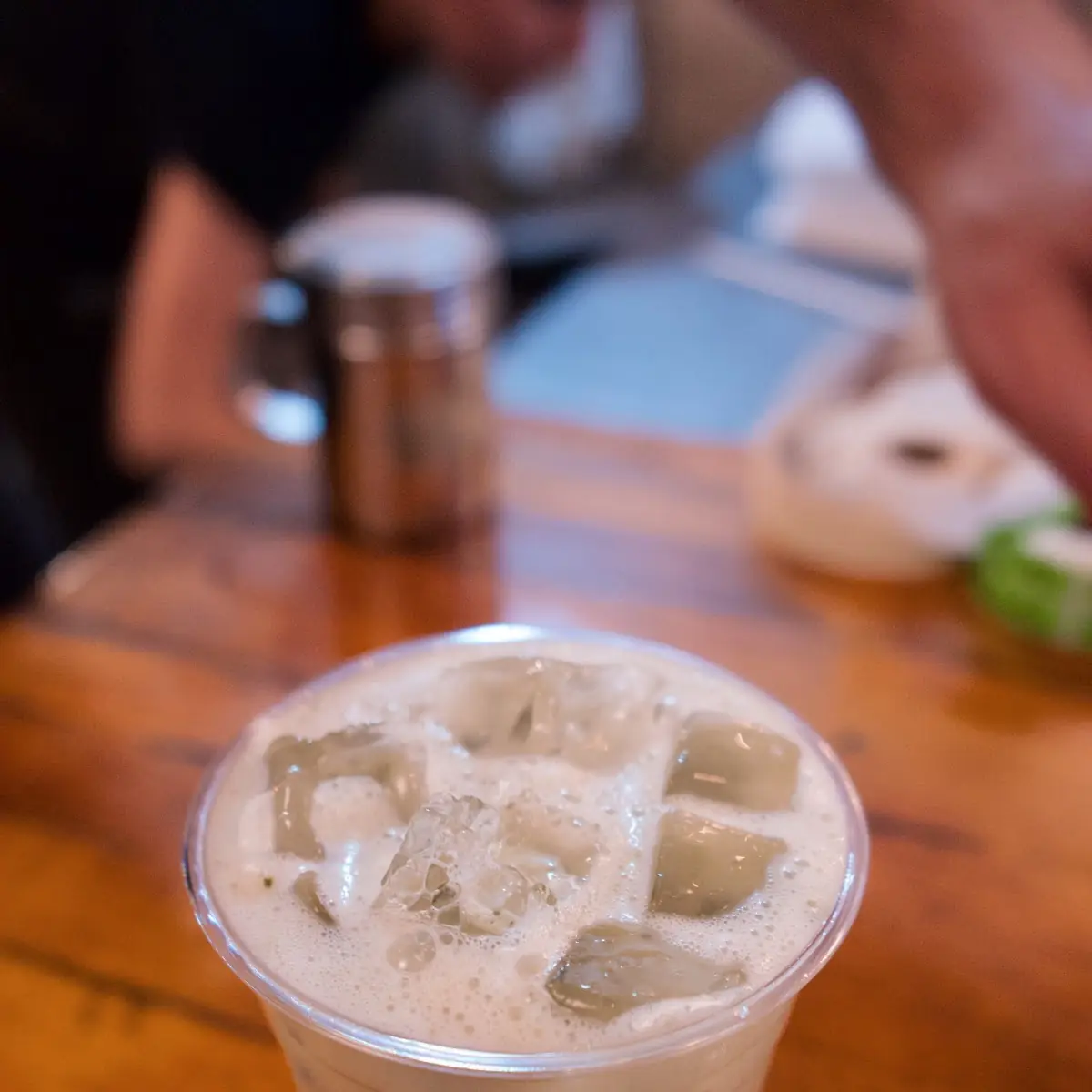 Organic Matcha with Almond Milk
