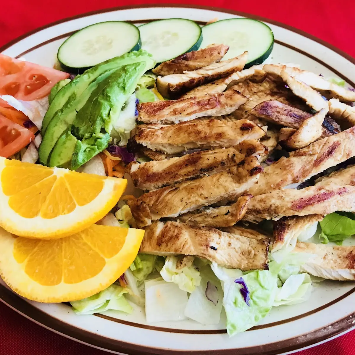Grilled Chicken Salad