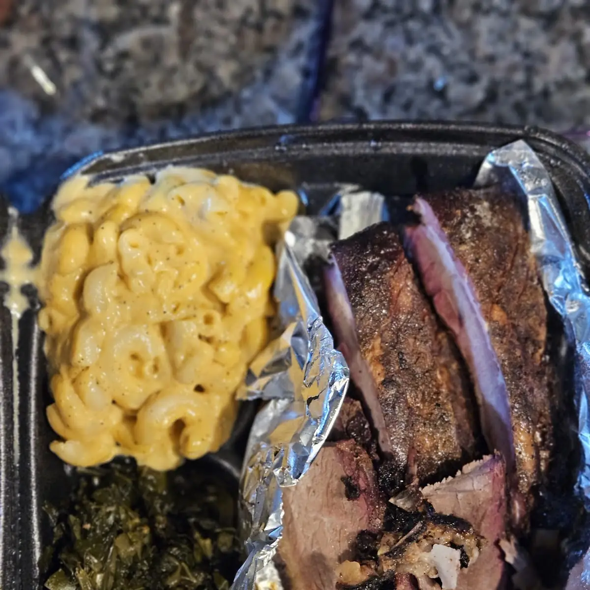 Rib Plate with Potato Salad