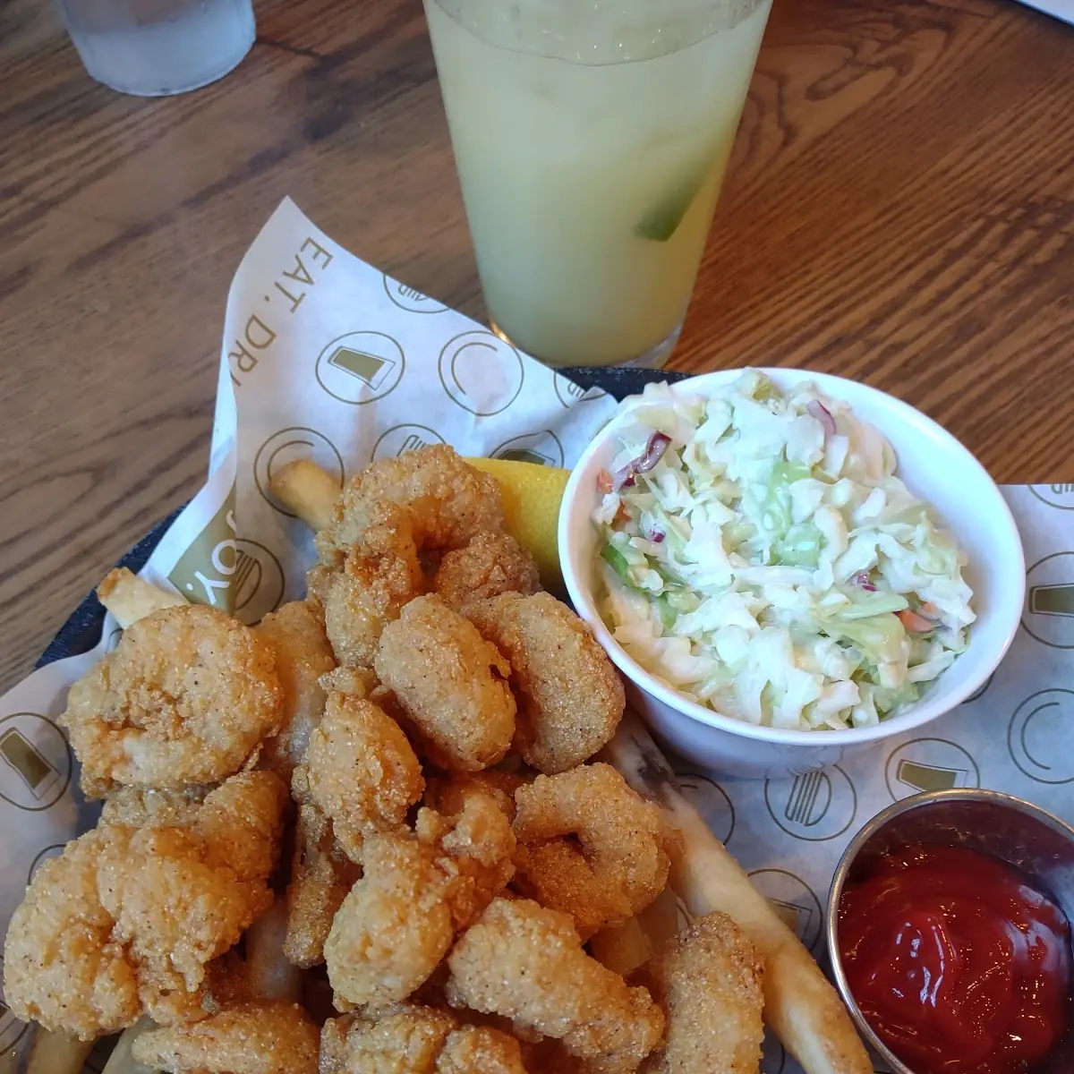 Fried Shrimp Platter