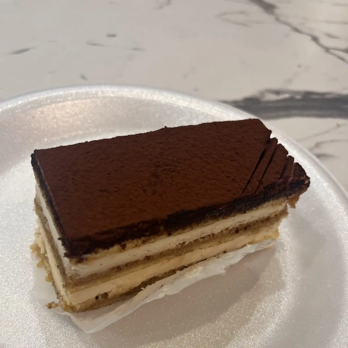 Tiramisu Cake Slice