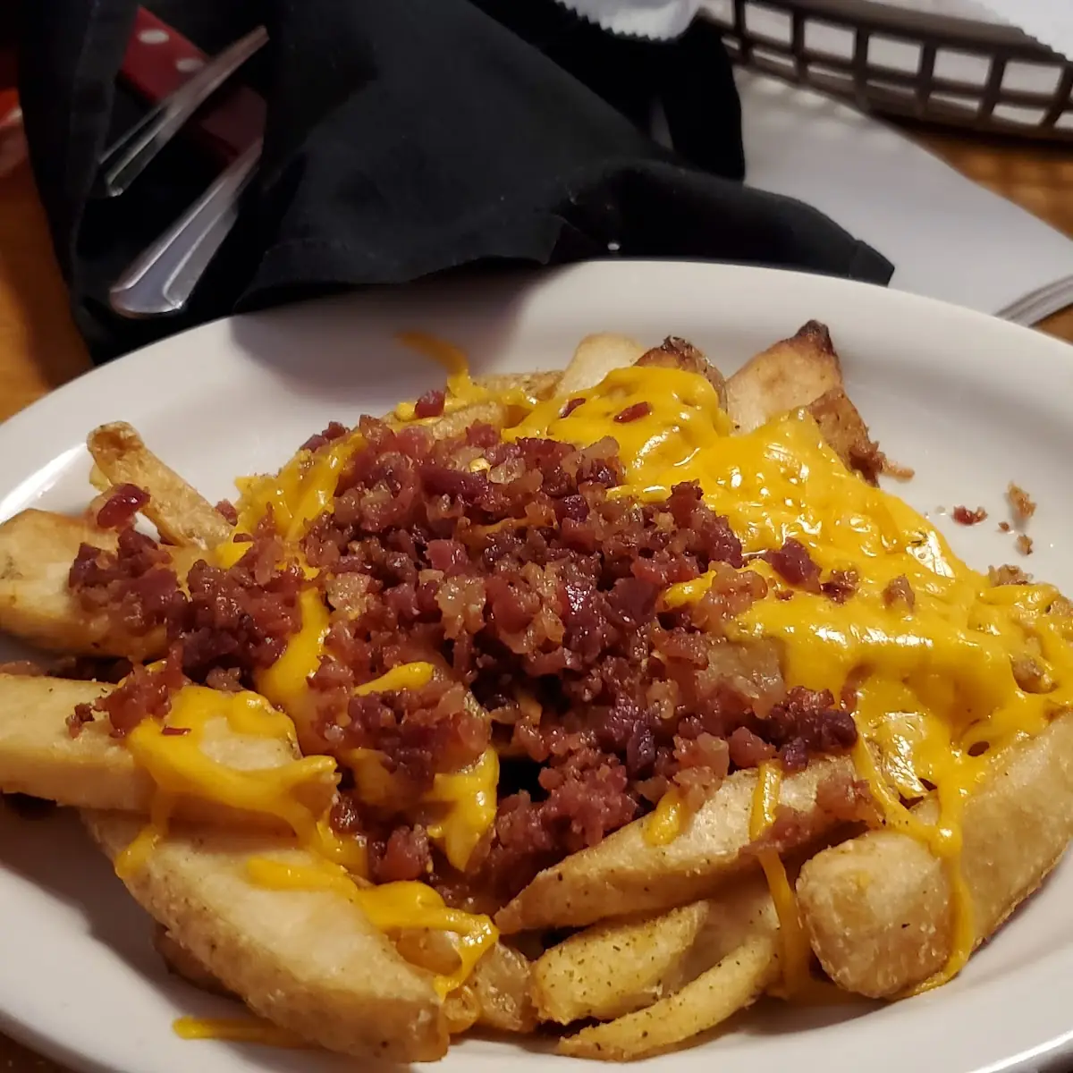 Cheese Fries with Bacon