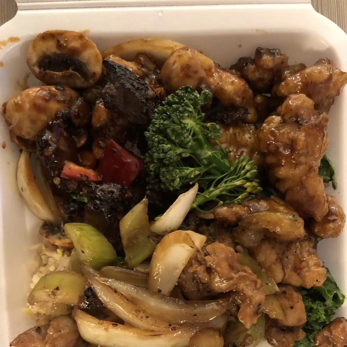 Orange Chicken Steak Pepper Chicken