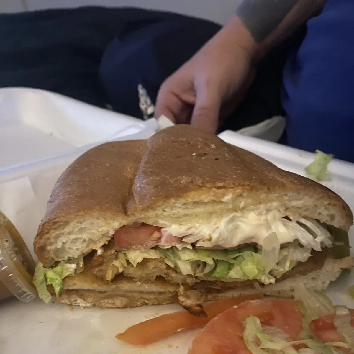 Torta De Milanesa De Pollo Chicken Breaded