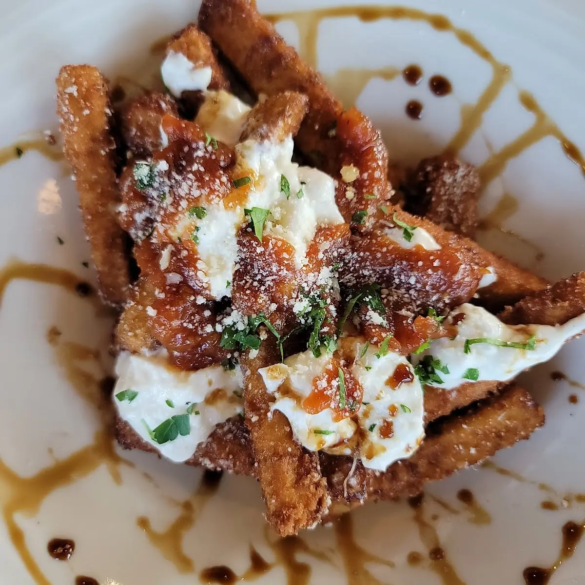 Eggplant Parm Fries