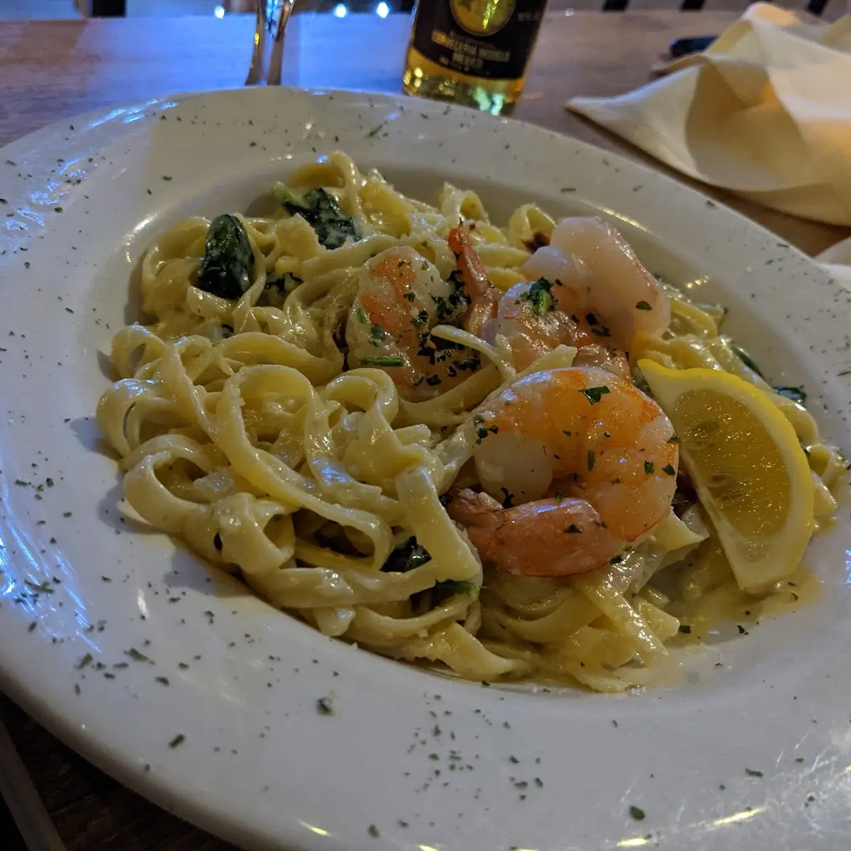 Shrimp Fettuccine