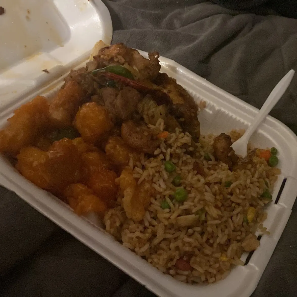 Orange Chicken Fried Rice Chow Mein Mongolian Chicken
