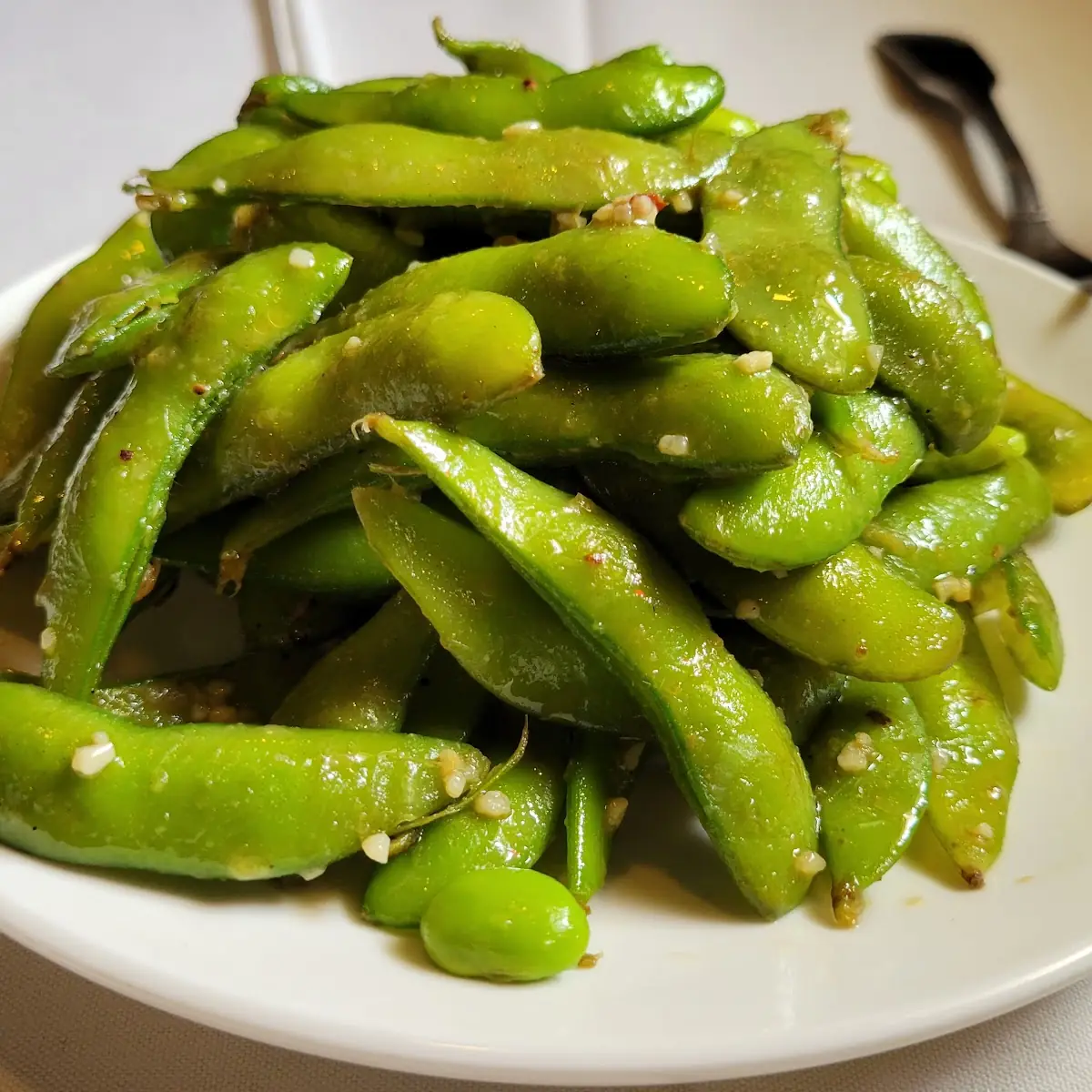 Wok Fried Edamame