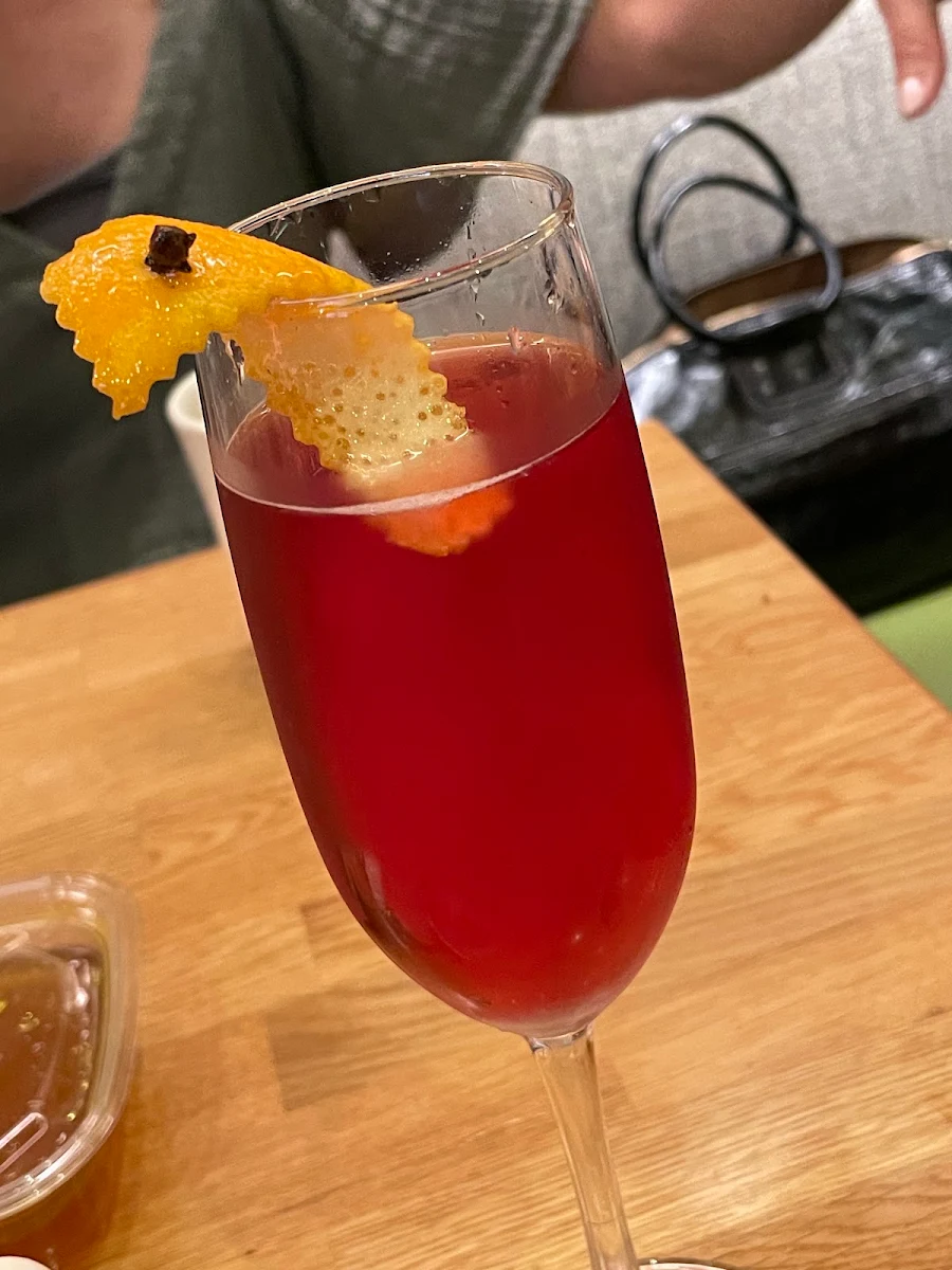 Cranberry Mimosa