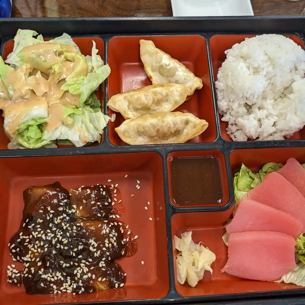 Two Item Bento Box