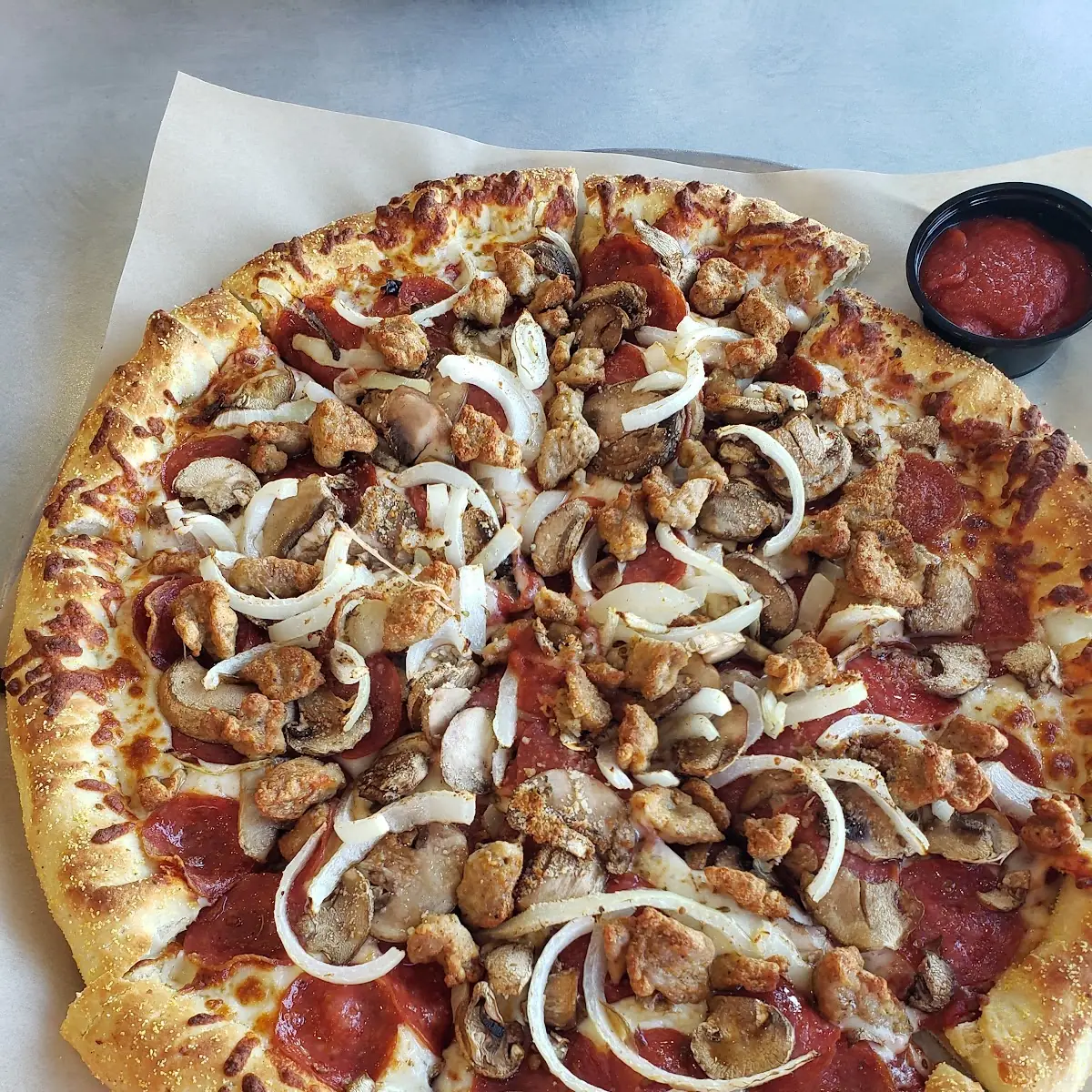 Stuffed Crust Pizza