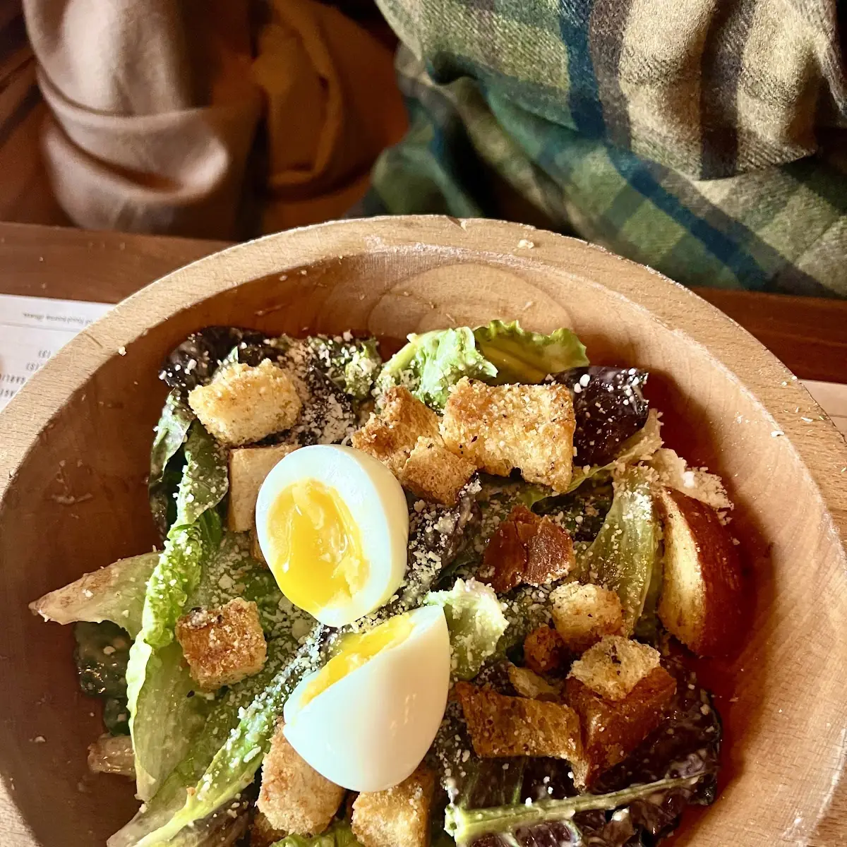 Romano Crusted Chicken Salad
