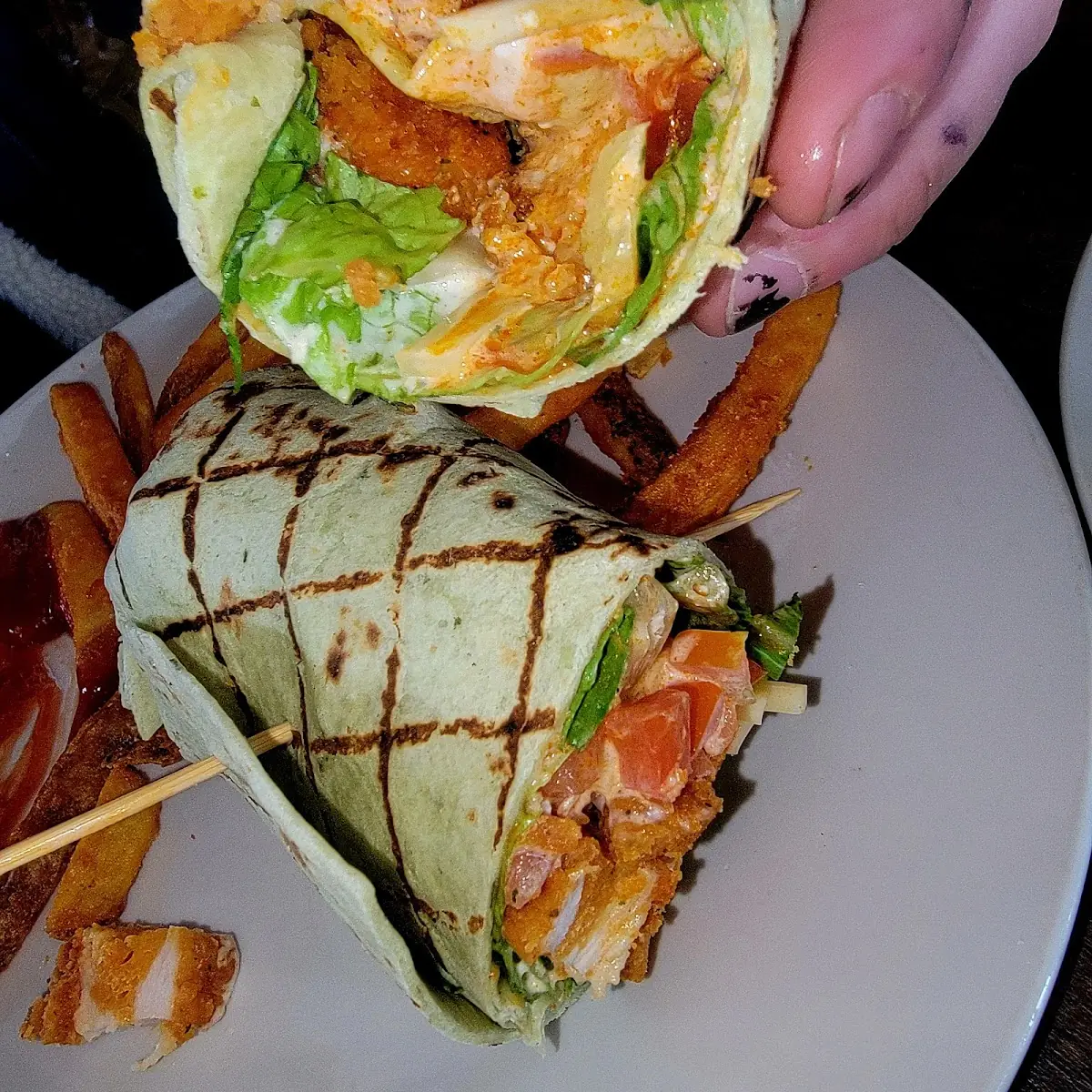 Hail Caesar Chicken Wrap